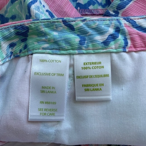 Lilly Pulitzer Adie Shorts in Capri Pink Samba Size 00 - Picture 4 of 10